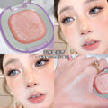 Sweet mint explosive highlight powder clear brightening facial hydrating skin pearlescent stereo eyeshadow silkworm repair palette