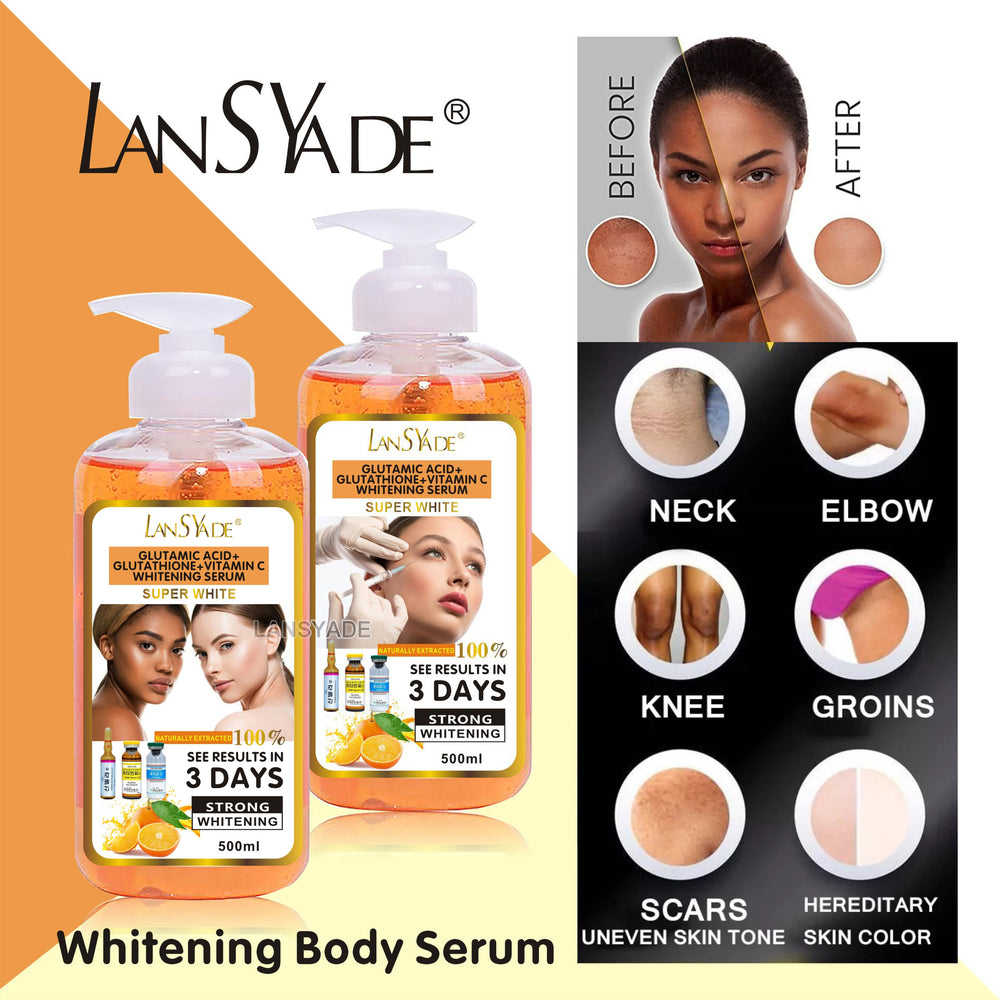 vc serum: gentle firming, hydrating, and moisturizing essence for face and body - brightens skin and preps for toning