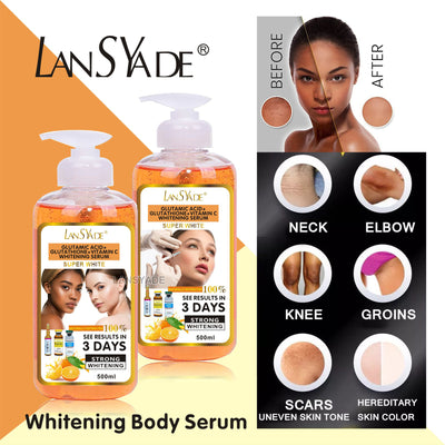 vc serum: gentle firming, hydrating, and moisturizing essence for face and body - brightens skin and preps for toning