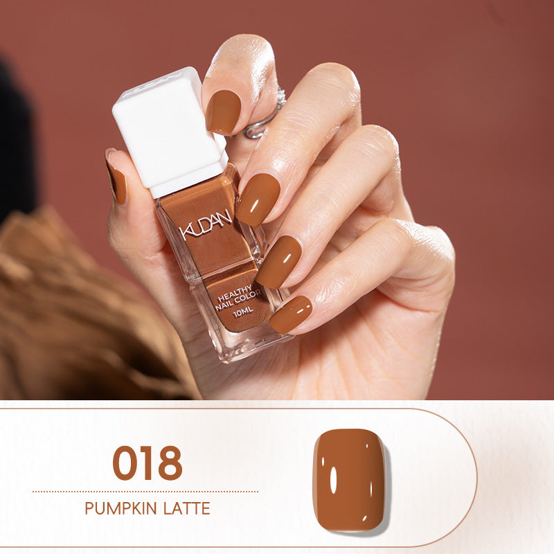 Kudan pure english cross-border special water-based nail polish no baking long-lasting quick-drying peelable 10ml polish