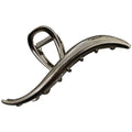 Light luxury, high-end, cold style line metal gripper, large extra large back of the head, simple gripper 2024 new style