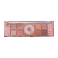 Miss lara twelve color flower eyeshadow palette pearlescent fine shimmer matte everyday earth color novice one palette multi-use