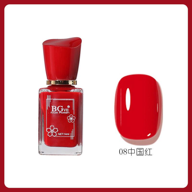 Oil-based nail polish, no-bake micro-gel, scented nail polish, long-lasting, quick-drying, nude color, non-peelable, nude color, sparkling nail polish