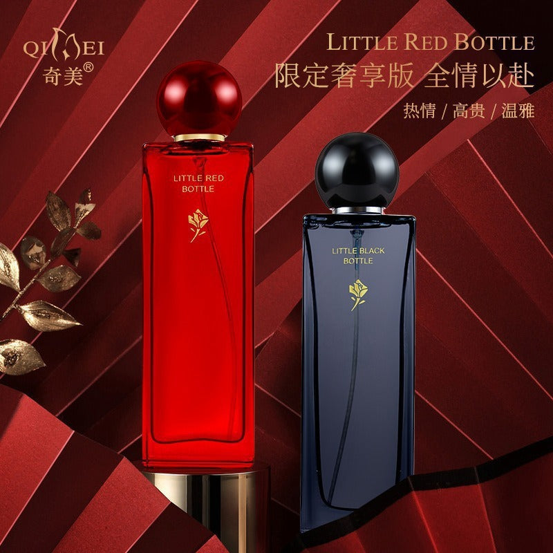 Chimei little red bottle perfume long-lasting women's student party little black bottle perfume long-lasting light fragrance fresh perfume wholesale