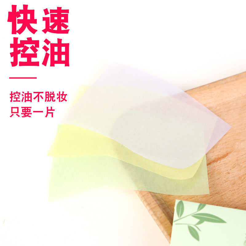Beizi oil absorbing sheets, 100 count - summer facial cleansing oil control tissues, linen oil absorbing makeup tool - in stock