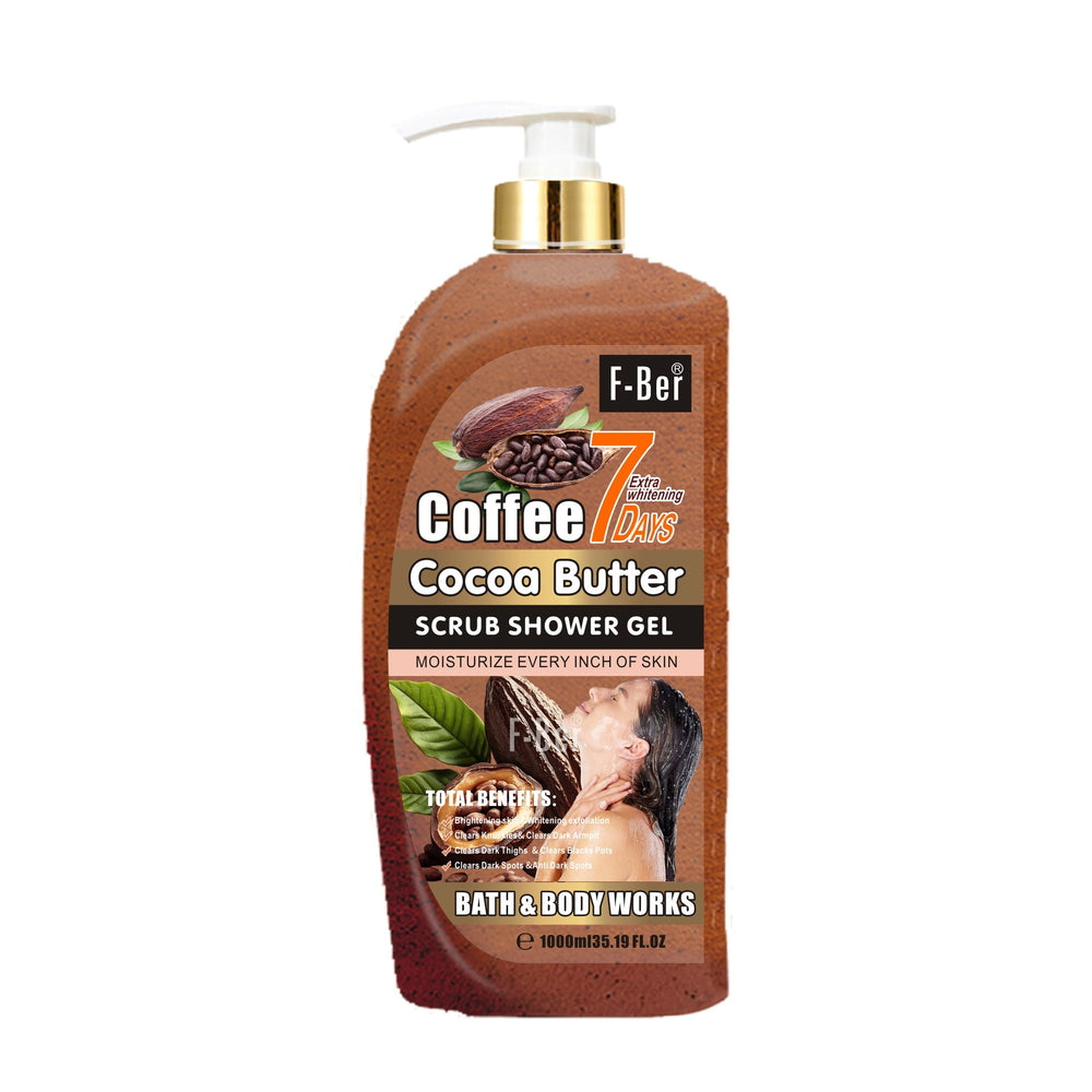 fruit scrub shower gel - moisturizing, deep cleansing, brightening carrot body wash 1000ml - for international trade