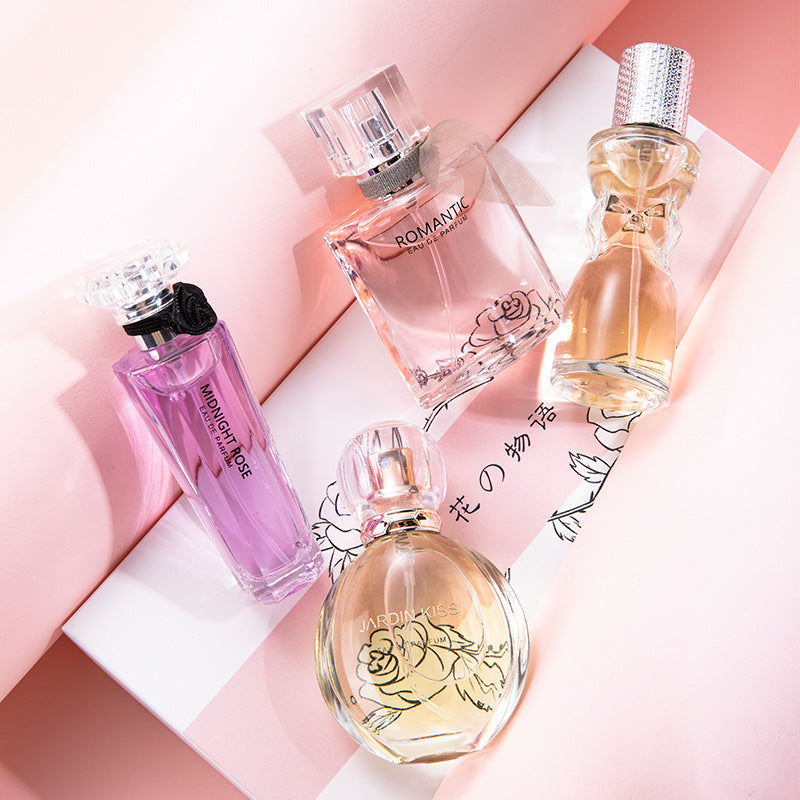 New floral story women's perfume gift set - four-piece floral fragrance collection - perfect for tiktok & kuaishou live streaming - dropshipping available