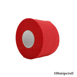 Disposable hair cutting neck strips - salon hairdressing neck protection - non-stick barber shop tools