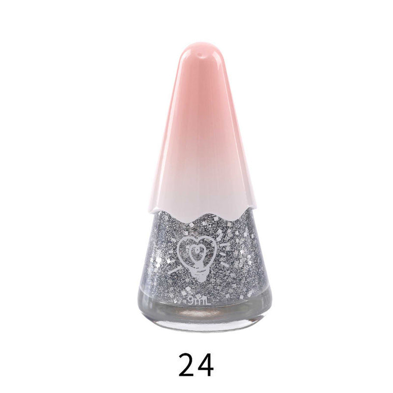 Nail polish, no baking, quick drying, tearable, water-based, peelable, wholesale, autumn and winter, cherry, hand and foot nail polish wholesale