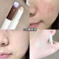 Kakashow double-ended concealer pen waterproof anti-sweat concealer for acne marks, dark circles, tear troughs, and lying silkworm concealer
