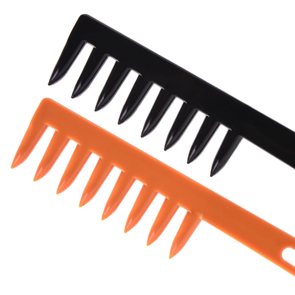 hairdressing comb two-in-one hair salon hairdressing tools hairdressing tools oil head styling comb multi-color