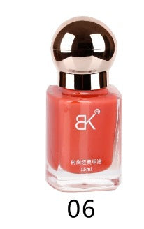 Nail polish, no baking, quick drying, non-peelable, large capacity, non-tearable, protective nail polish, nude oily nail polish