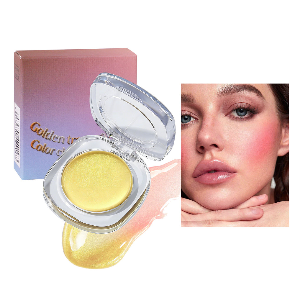 hot-selling blush cream changes color, no logo, makeup, natural, clear, pseudo-no-makeup, contouring blush, beauty makeup