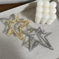 K-style five-pointed star hairpin ~ niche socialite star gripper hot girl hair accessories ins style student shark clip
