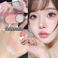 Jonbos cat diary cheek highlighter blush palette - all-in-one, fine shimmer, high-shine, waterproof, dual-color contouring palette for women