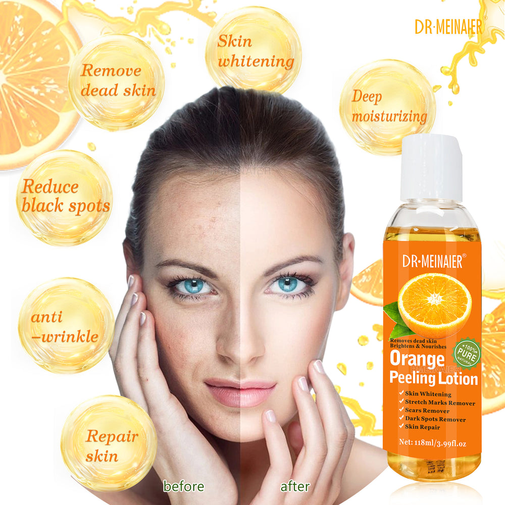 export orange peeling oil hand and foot dead skin remover exfoliating body skin care oil moisturizing