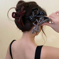 Classy butterfly gripper for women summernew arrival back of head hair shark clip large elegantcasualeasiest for match headwear