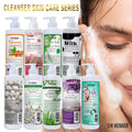 export english facial cleanser - skin care, moisturizing, oil control, blackhead removal, deep cleansing foaming cleanser 450g