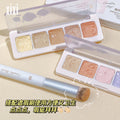 Xixi no-makeup beauty five-color concealer covers acne marks, dark circles, tear troughs, waterproof, non-removing concealer palette