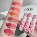 Gege bear tinted lip glaze - soft matte lip mud - perfect for students, no-makeup look, and brightening lips