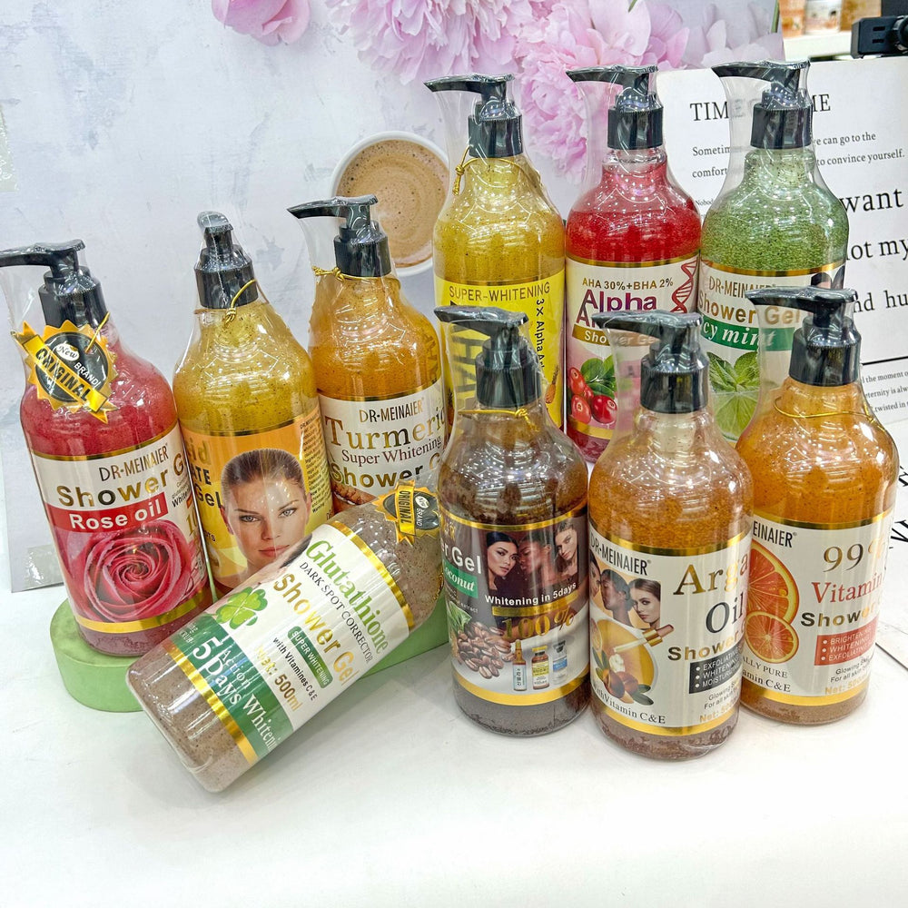 exclusive supply of silky skin arbutin shower gel 500ml rich foaming carrot cleansing milk
