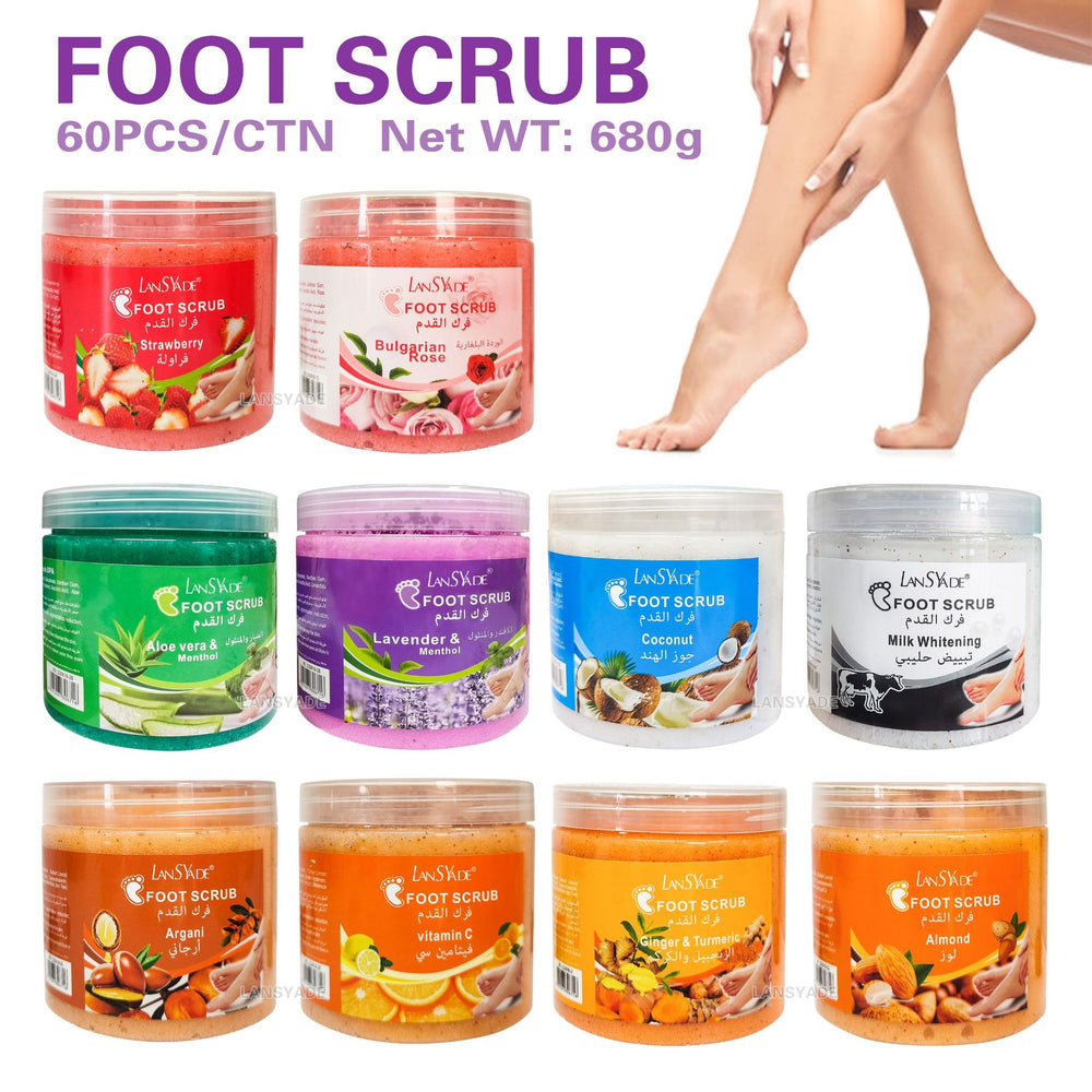 foot scrub bath salt fruit fragrance scrub body chicken skin cleaning calluses exfoliating wet salt