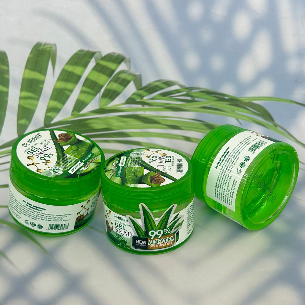 snail aloe vera gel moisturizing smear-type leave-in facial mask night moisturizing repair cream aloe vera gel export