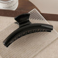 2024 new arrivalclassy plastic gripper imitation acetic acid black hair gripper large plate hair clip shark clip hair accessories for women