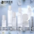 Ready-to-ship dropper and pump glass bottles, 30ml serum bottles, cosmetic set packaging bottles, frosted spray bottles