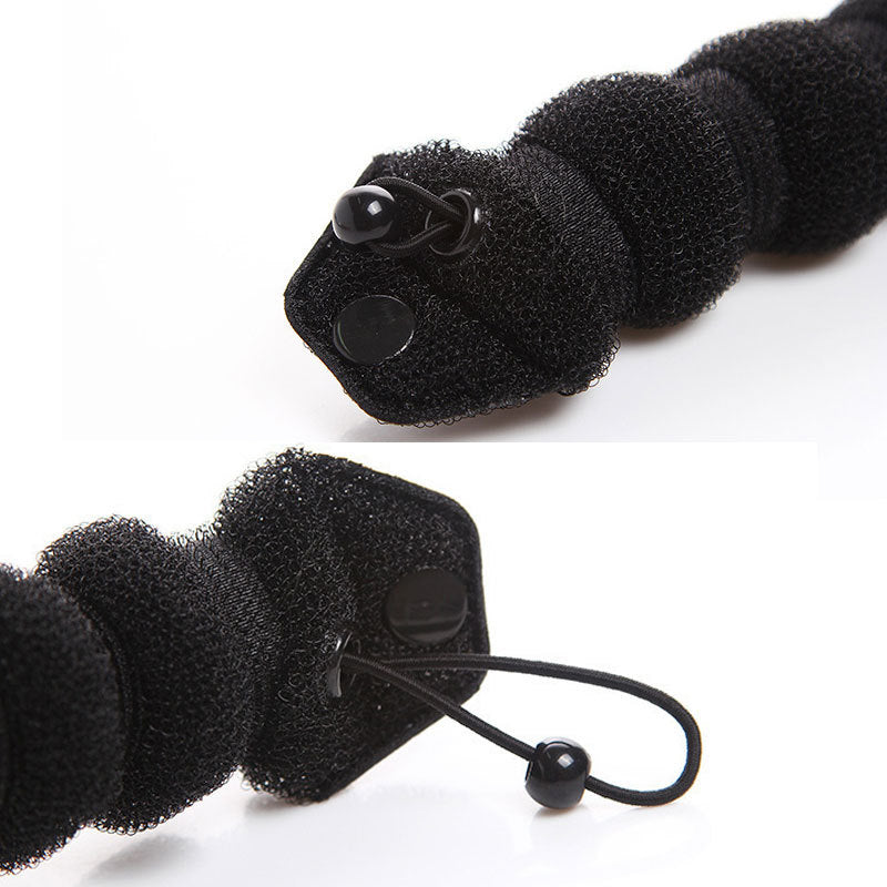 hot-selling k-style headwear caterpillar hair styling tool donut flower bud hair braiding artifact ball head set