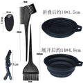 Manufacturer wholesale hair dyeing tools 6-piece set hair dyeing bowl baking oil comb comb brush hairdressing supplies dyeing and perming