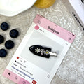 New arrivalk-style small flower metal edge clip seamless acetate duckbill clip bangs clip cute hair accessories hairpin hair root