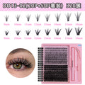 (20p+50p)+double-headed glue+tweezers (high cost-effective best-selling model)