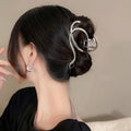 Irregular metal line gripper women's hair clip new arrivaleasiest for match trendy headwear classy back shark clip hair accessories