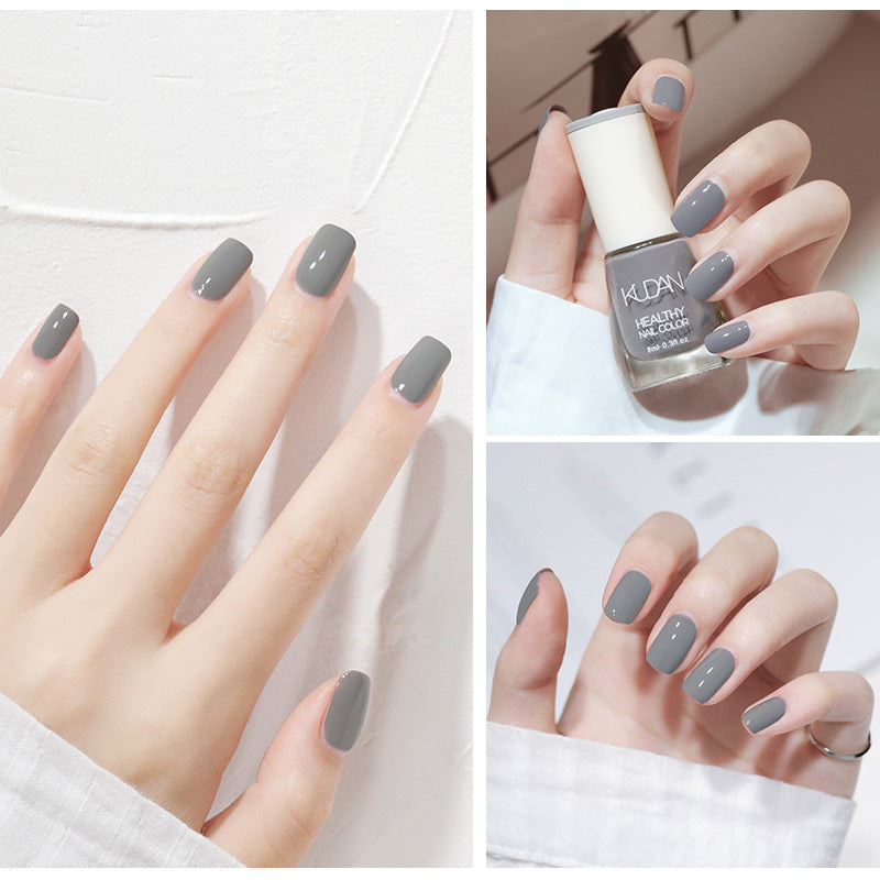 Oily colorful character nail polish, long-lasting, no baking, non-peelable, quick-drying, whitening, non-tearable, cross-border live broadcast nail polish