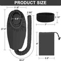 Portable hair drying cap - extra long blow dryer diffuser - hair drying aid - hair styling speed dry cap - extended length