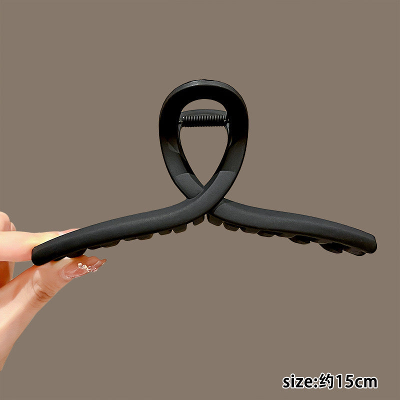Classy sense of exquisite back head hair clip large hairpin female summer hair volume shark clip hair headwear hair accessories