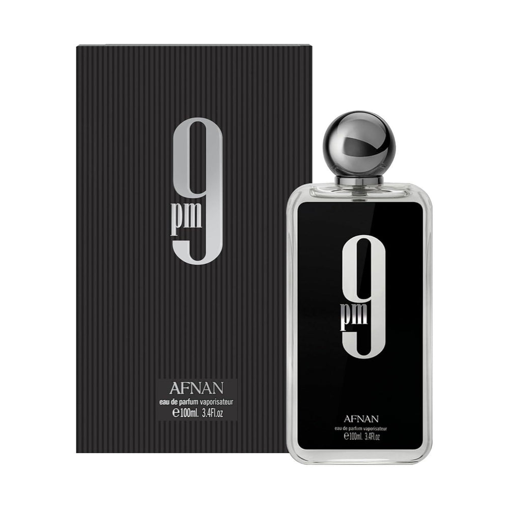 High-quality metal cap afnan 9am white - unisex perfume, arabian style, dubai bestseller