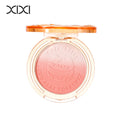 Xixi maoqu baking two-color gradient blush expansion and shrinkage color brightening and contouring all-in-one palette nature nude makeup rouge