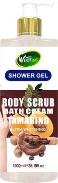 milk scrub shower gel long-lasting fragrance silky exfoliating turmeric shower gel 1000ml export wholesale