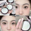 Kakashow velvet mist setting powder cake, long-lasting oil control, concealer, waterproof, anti-sweat, not easy to remove makeup, honey powder cake