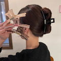Classy sense mori girl hair clip for women summer oversized hair clip for the back of the head shark clip headwear hairpin