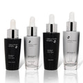 New cosmetic packaging glass bottle essence glass bottle 30ml plastic tip dropper glass bottle manufacturer wholesale