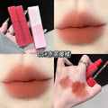 Gege bear pink mist fluffy lip mud female velvet matte matte low saturation pseudo-no makeup fall and winter whitening lip glaze