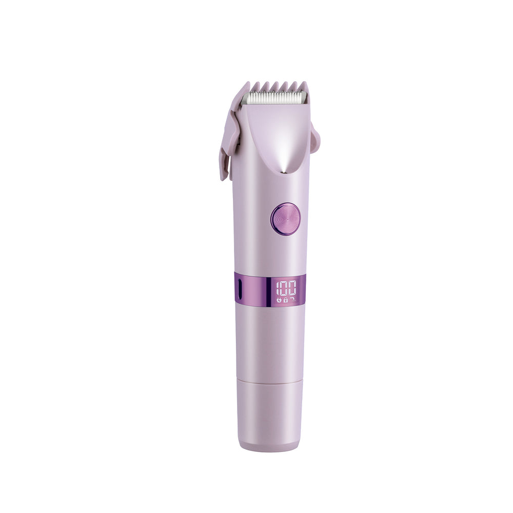 Double-headed epilator electric women's full body shaver for intimate area, underarms, home use, rechargeable, washable, private area trimmer