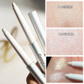 Pen craftsman star diamond bright eyes sleeping silkworm pen women's sparkling pearlescent brightening eye curtain waterproof non-smudge eye shadow stick