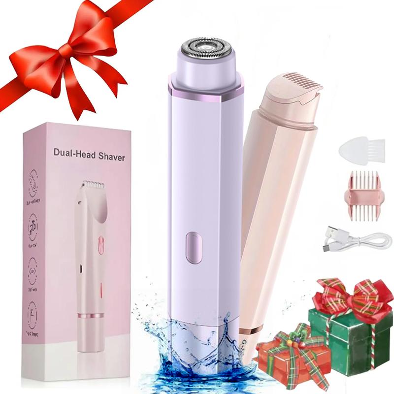 Women's electric epilator rechargeable body hair remover painless trimmer for pubic and intimate area hair removal - cross-border