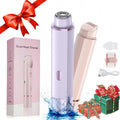 Women's electric epilator rechargeable body hair remover painless trimmer for pubic and intimate area hair removal - cross-border