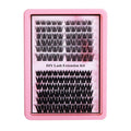 Segmented false eyelashes suit cross-border 40p50p clustered european and american eyelashes extension lashes kit set