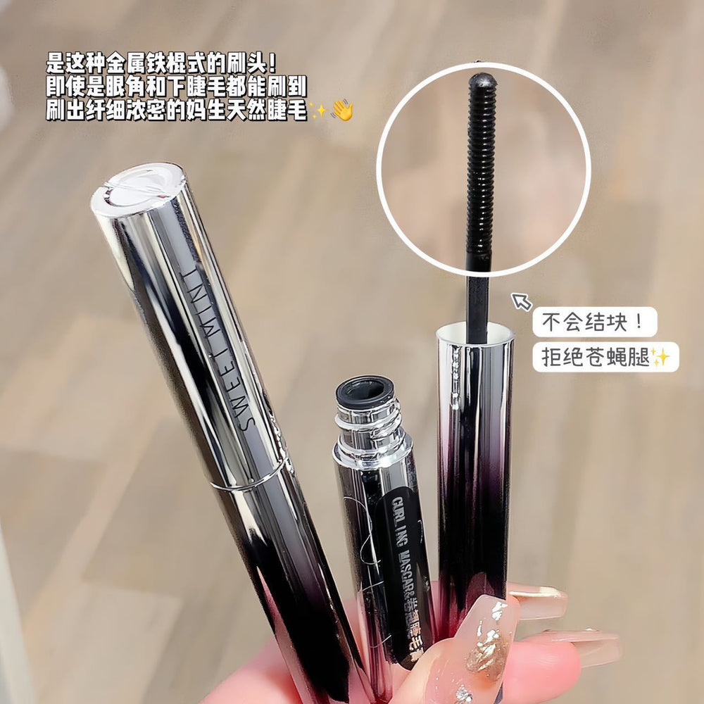 Sweet mint curling mascara waterproof non-smudge slim nature hair-styling root clear eyelashes primer